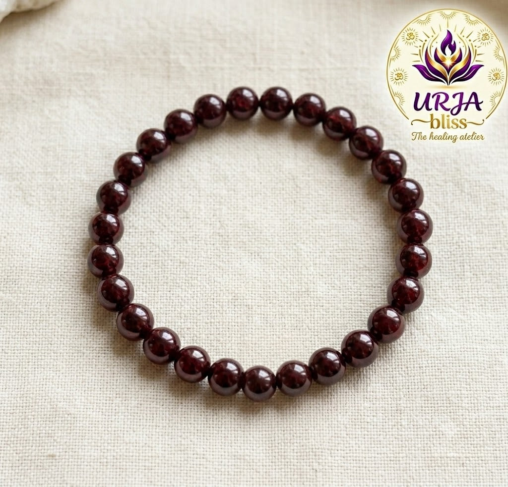 Garnet Crystal Bracelet