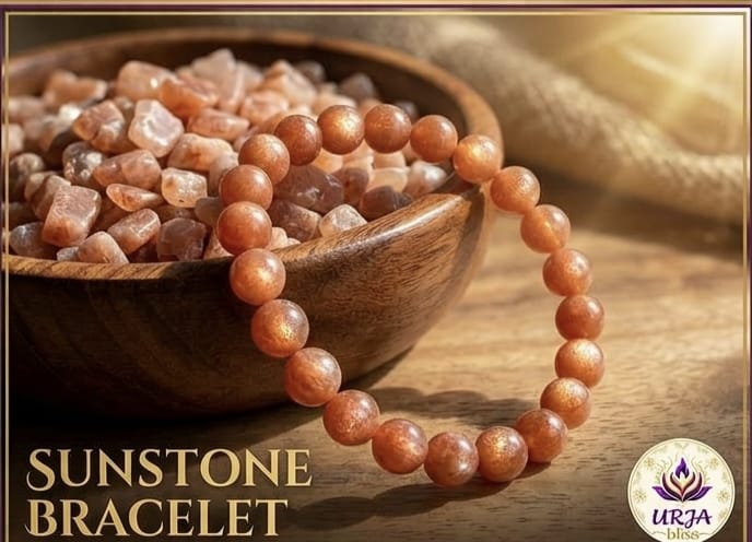Sunstone Crystal Bracelet