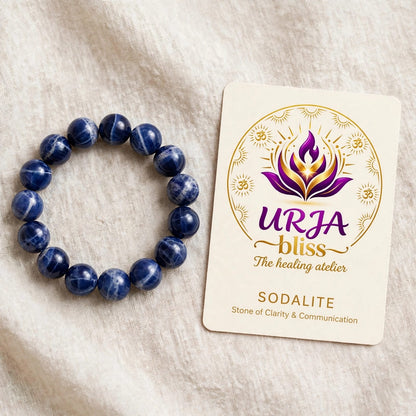Sodalite Crystal Bracelet